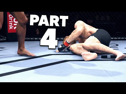 UFC 4 Career Mode Gameplay Walkthrough Part 4 - OUT COLD