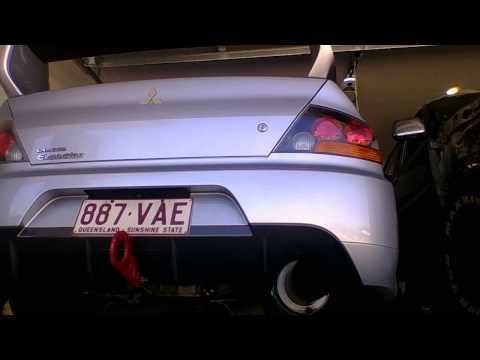 Evo 9 - 'cold start' GReddy Titanium Exhaust