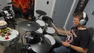 D.R.I. &quot;Labeled Uncurable&quot; Drum Cover