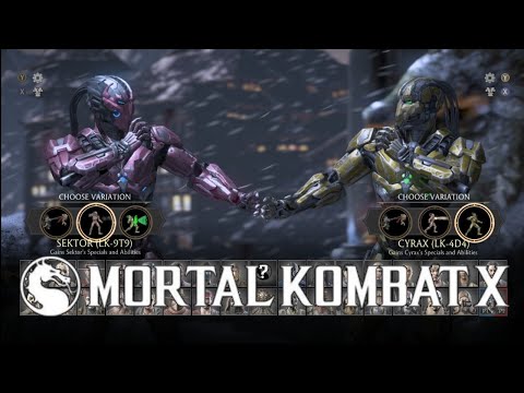 (#MORTALKOMBATX) Triborg!! (Combos with all variations)
