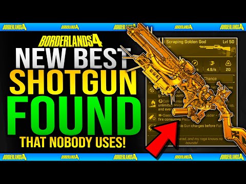 NEW MOST OP SHOTGUN FOUND! This is BROKE! - Golden Gun Legendary Shotgun Damage Bug - Borderlands 4