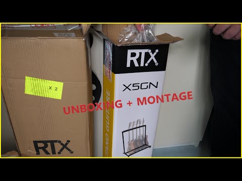 UNBOXING - RTX X5GN (stand 5 guitares)