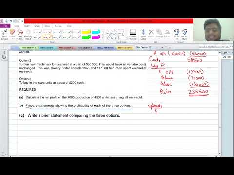 A levels j04q2 dm and marginal costing