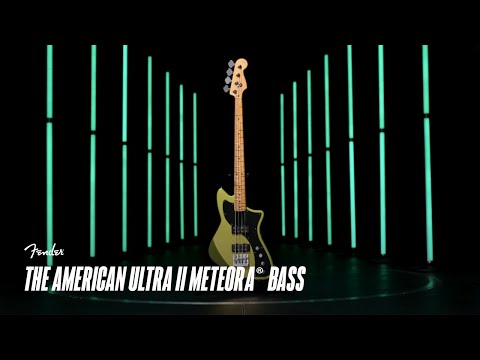 Бас-гитара FENDER AMERICAN ULTRA II METEORA BASS MN SOLAR FLARE - фото 1 - id-p2745983584