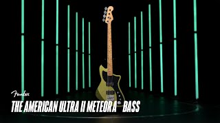 Video thumbnail for Exploring The American Ultra II Series Meteora Bass | Ultra II | Fender by Fender