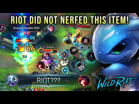 Riot Did Not Nerfed This OP Item For Fizz! (Patch 3.0) | Wild Rift