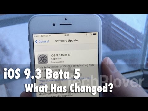 iOS 9.3 Beta 5 - What Has Changed?