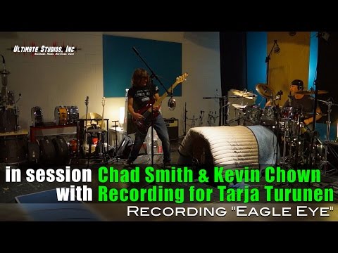 Chad Smith & Kevin Chown Recording "Eagle Eye" for Tarja Turunen