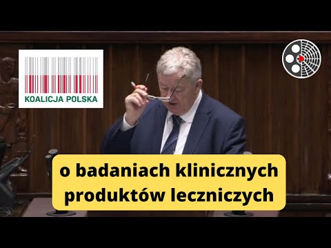 Czesław Siekierski o transparentności i lobbingu w badaniach leków
