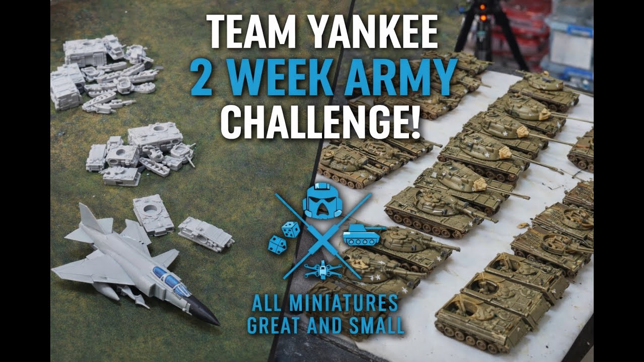 Checkpoint Charlie Speed Build — Completing a Team Yankee Army in 2 Weeks!