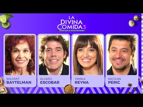 La Divina Comida - Álvaro Escobar, Yamila Reyna, Nicolás Peric y Shlomit Baytelman