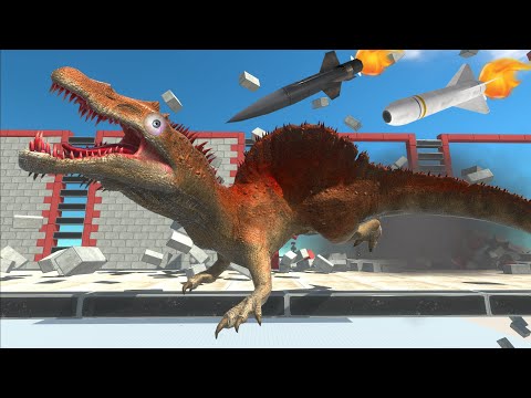 Which animals will win the rocket race? - Animal Revolt Battle Simulator