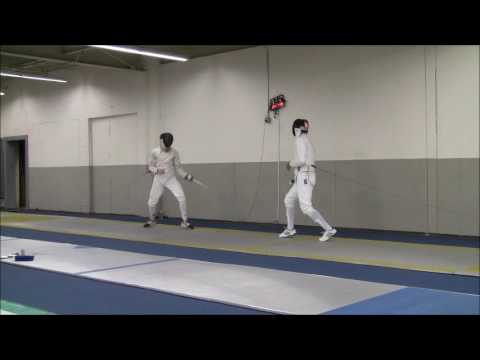 Schumacher Vs. Elashry -Semi finals at 2016 Durkan Open Epee Events