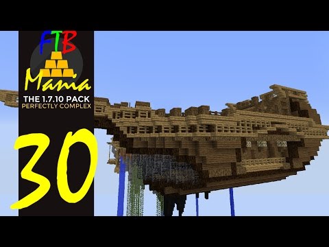 FTBMania 2 #30 - Steampunk Vzducholoď 1. část