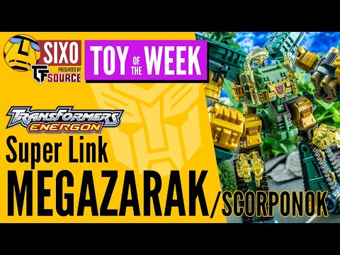 TOY OF THE WEEK: Transformers Superlink SD-05 Megazarak (Energon Scorponok)