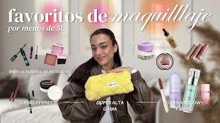 Mis FAVORITOS de maquillaje por MENOS de 5€ 💸 Clones de alta gama, acabado glowy & cruelty free 💗✨