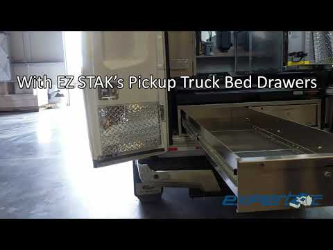 Easier Access with Cargo Bed and Pickup Truck Drawers | Expertec