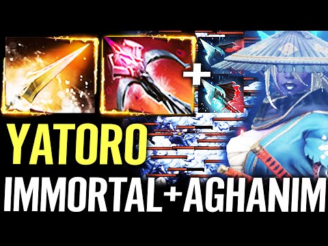 🔥 YATORO Drow Ranger NEW SET Immortal + Aghanim — Best Skin Daedalus 225% CRIT Carry Dota 2 Pro