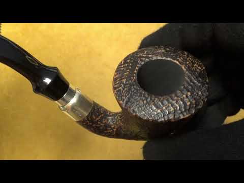 Pipa Brebbia First Calabash Sabbiata - filtro 9mm