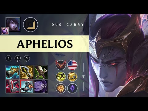 Aphelios ADC vs Ziggs - NA Grandmaster Patch 25.22