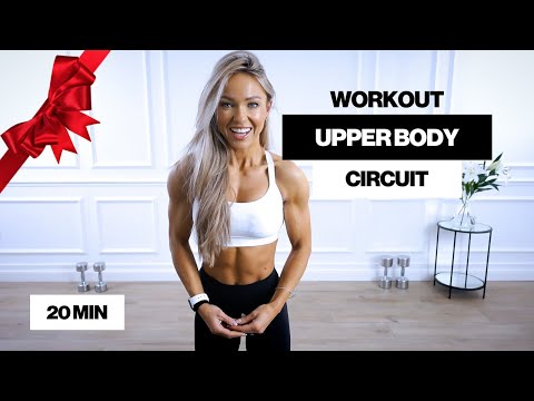 20 Minute Dumbbell Upper Body Circuit Workout | Caroline Girvan
