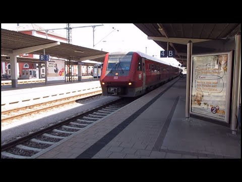 Abfahrt IRE 3042 mit VT611 in Singen(Hohentwiel)