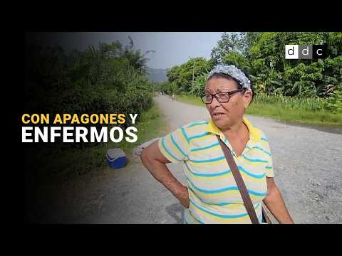'Llego a casa y me echo a llorar porque me asfixio': cubanos enfermos, sin comida y entre apagones