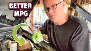 How To Clean replace and Diagnose a Mass Air Flow sensor on a Ford F150 with a 5.4 engine DIY