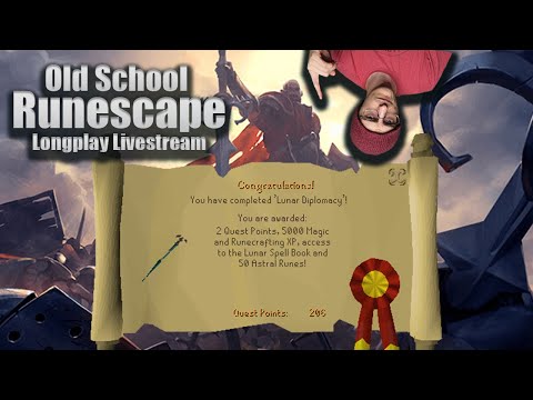 First Time Doing Lunar Diplomacy - OSRS Livestream Longplay