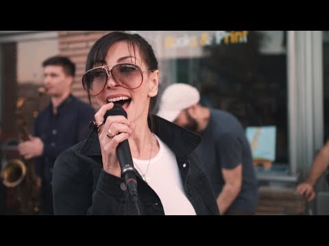 Crazy - Gnarls Barkley - On The Street Funk cover feat. Dannielle DeAndrea!