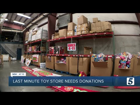 Last Minute Toy Store in need of donations, volunteers