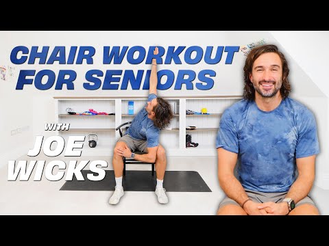 10 Minute Workout for Seniors - Seated | Joe Wicks Workouts