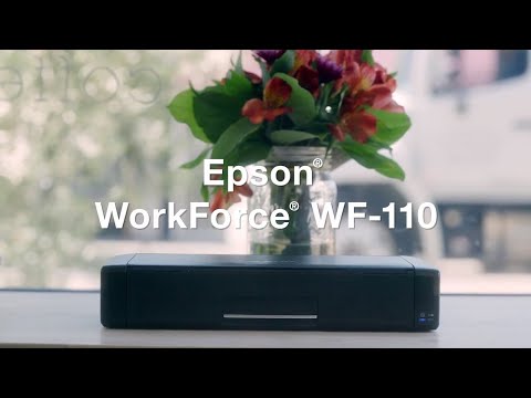 Imprimante Mobile Jet d'encre Epson WorkForce WF-110W - DistriComputer