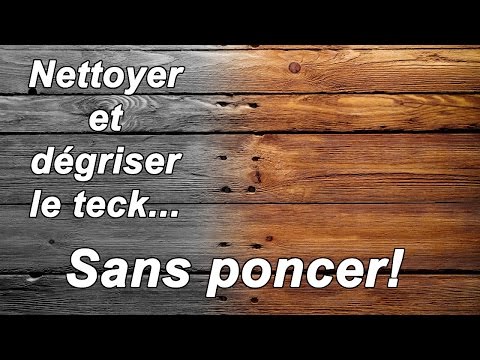 comment traiter une table en teck