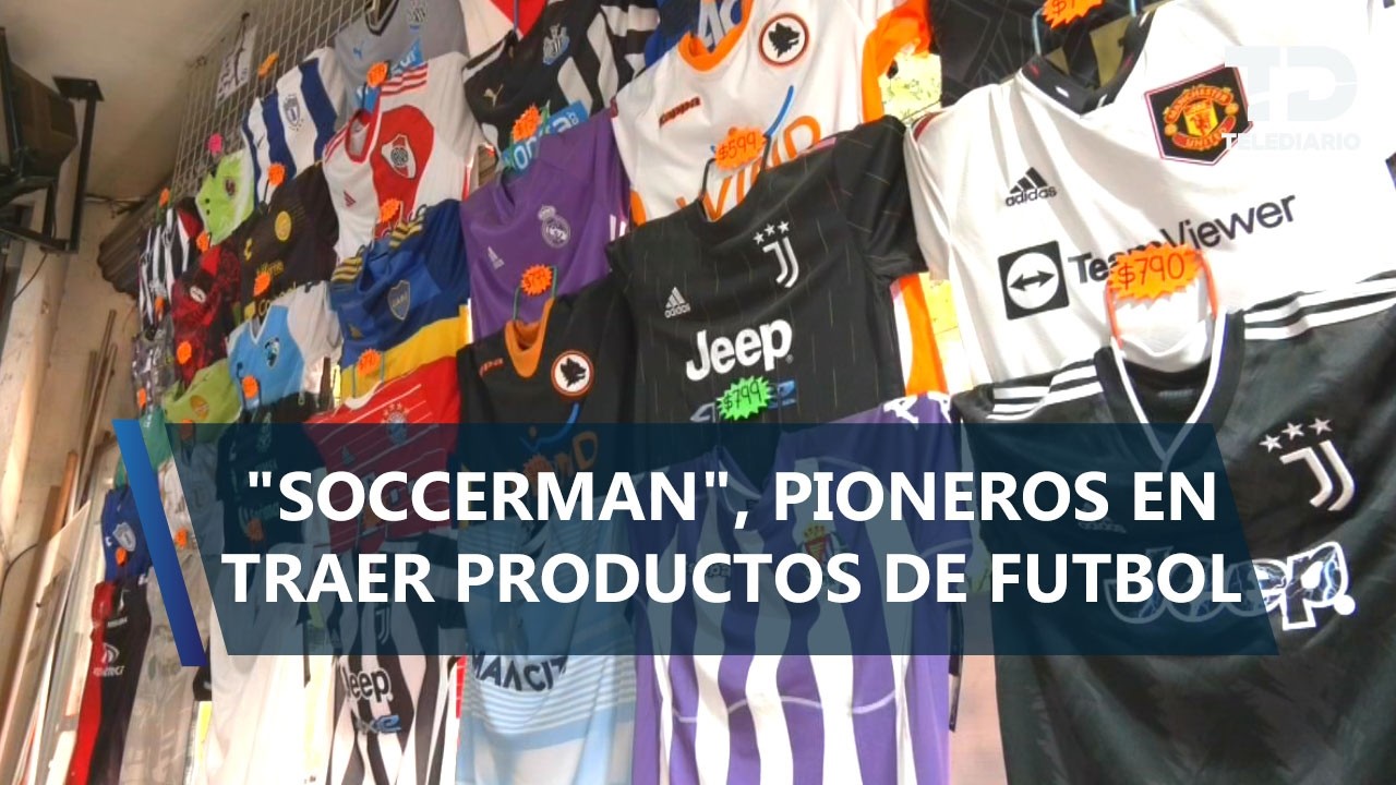 Soccerman: La tienda cercana al Estadio Banorte que ha vestido la historia del fútbol en México