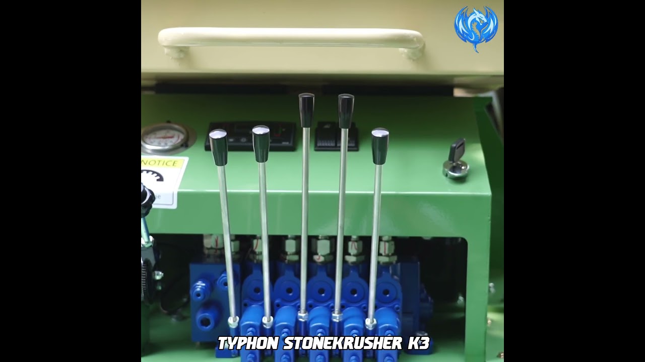 TYPHON StoneKrusher Series | K1, K2 & K3 High-Impact Jaw Demonstration
