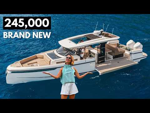 WHY SO CHEAP? 🤯 2025 Saxdor 400 GTS Affordable Fast Family Yacht Tour