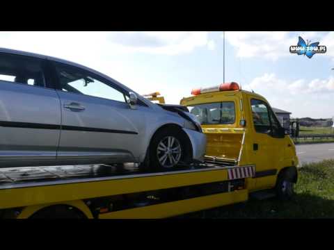 Kolizja na skrzyżowaniu Krakowskiej i Jana Pawła II