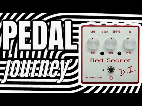 Secret Audio Red Secret DI -//- overdrive pedal with analog cab sim "RSDI"