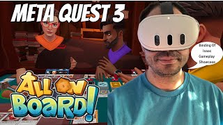 Meta Quest 2 / 3 / 3s All On Board Binding Of Isaac Gameplay Showcase | Fun Monster Slaying Game!