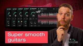 기타를 비트 위로 미끄러지듯 움직이게 하세요 | sonible의 learn:bundle