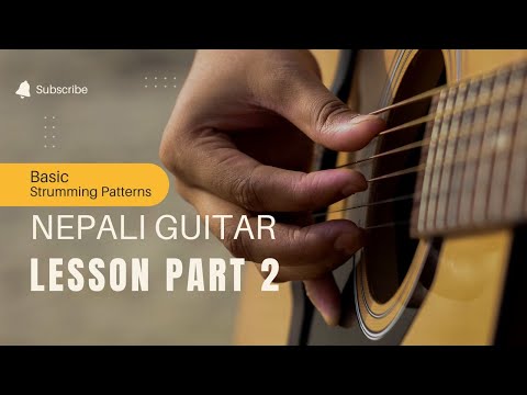 Basic Strumming Exercise - Nepali Guitar Lesson | Part 2