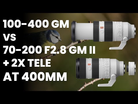 SONY SEL-100400GM Teleobjektyvas video