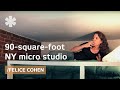 Simple life Manhattan: a 90-square-foot microstudio ...