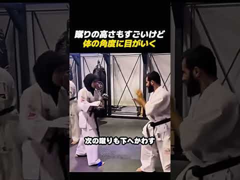 蹴りの高さより体の角度？格闘技の攻防を見比べる