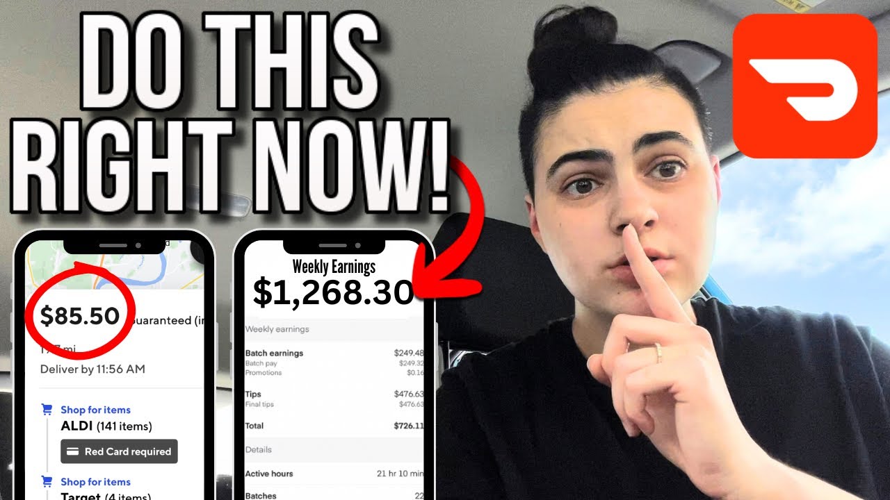 How DoorDash Drivers Are ACTUALLY Making A LOT of Money (DoorDash Strategy 2025/2026)