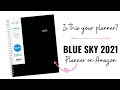 BLUE SKY - Most AFFORDABLE PLANNER ON AMAZON | Full Flip-Thru + Pen Test!