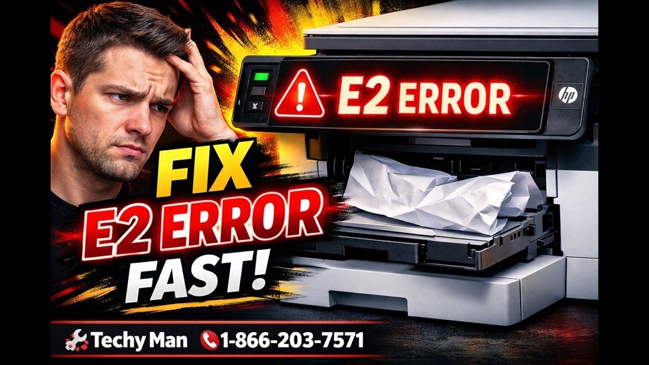 How to Fix HP LaserJet E2 Error | Step-by-Step Guide (Easy Fix)