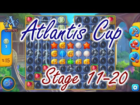 Fishdom Atlantis Cup Stage 11 - 20