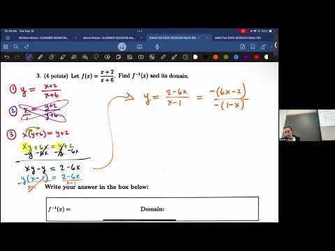 Quiz 5 Review--Math 195--Lesson 5--Fall Semester